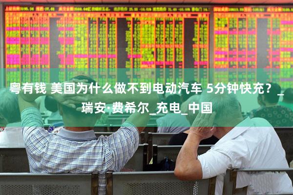 粤有钱 美国为什么做不到电动汽车 5分钟快充？_瑞安·费希尔_充电_中国